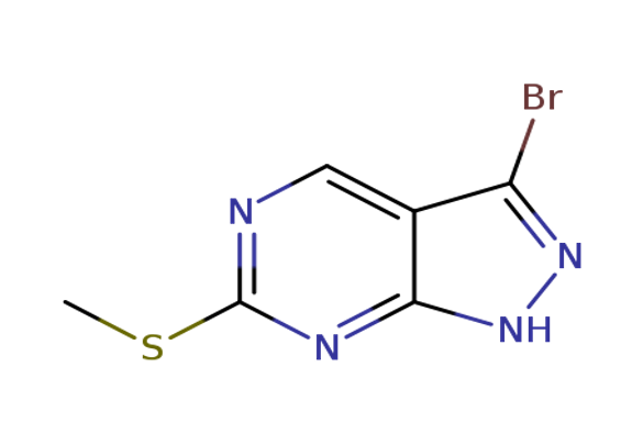 3-BroMo-6-(Methylthio)-1H-pyrazolo[3,4-d]pyriMidine