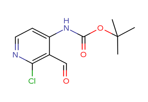 N-[2-Chloro-3-formyl-4-pyridinyl]carbamic acid tert-butyl ester