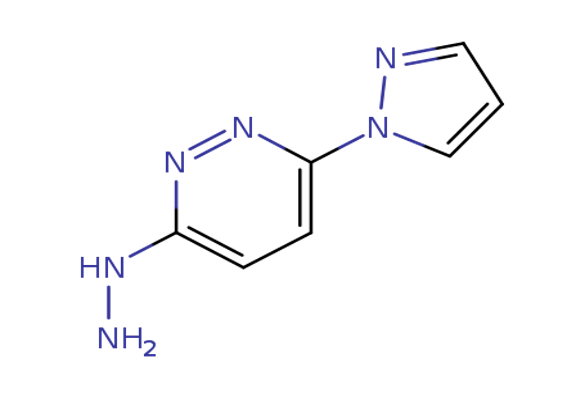 3-hydrazinyl-6-(1H-pyrazol-1-yl)pyridazine