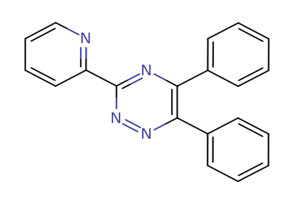 5,6-Diphenyl-3-(2-pyridyl)-1,2,4-triazine