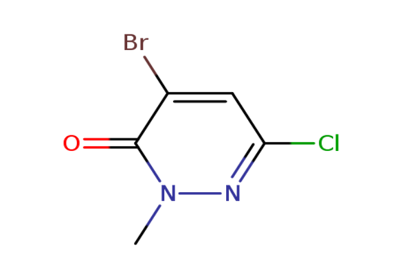 4-Bromo-6-chloro-2-methylpyridazin-3(2H)-one