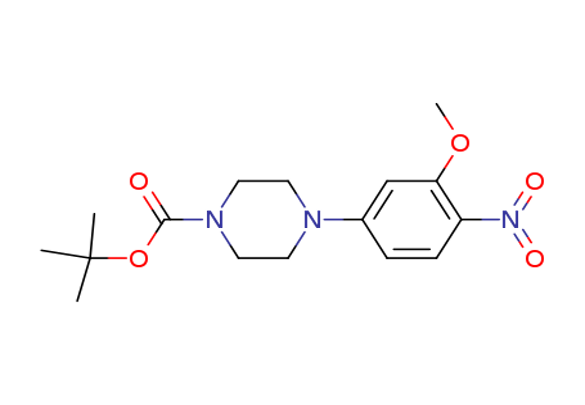 5-(4-BOC-piperazino)-2-nitroanisole