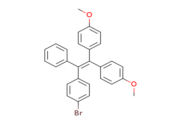 1-(4-Bromophenyl)-2,2-bis(4-methoxyphenyl)-1-phenylethene