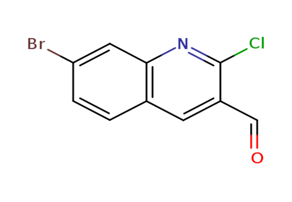 7-broMo-2-chloroquinoline-3-carbaldehyde