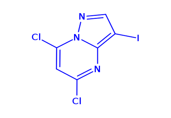 5,7-dichloro-3-iodopyrazolo[1,5-a]pyriMidine