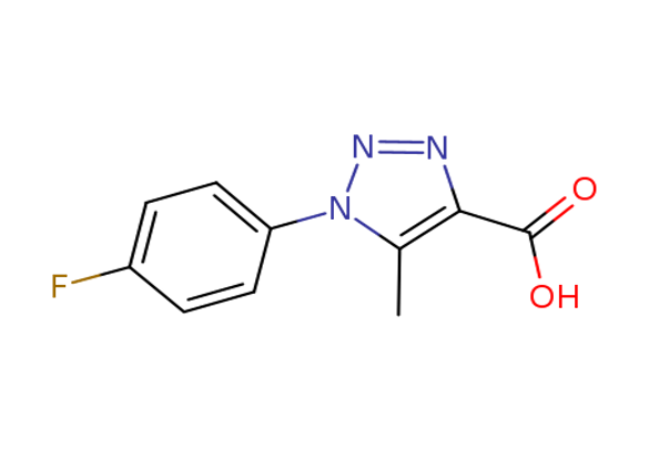 1-(4-Fluorophenyl)-5-methyl-1,2,3-triazole-4-carboxylic Acid
