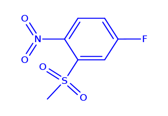 4-Fluoro-2-(methylsulfonyl)nitrobenzene
