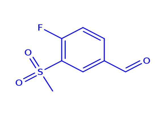 4-Fluoro-3-(methylsulfonyl)benzaldehyde