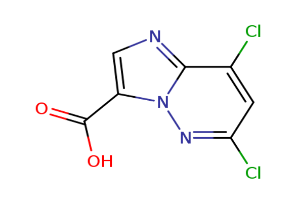 6,8-Dichloroimidazo[1,2-b]pyridazine-3-carboxylic acid