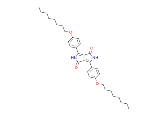 3,6-bis(4-octyloxyphenyl)-2,5-dihydropyrrolo[3,4-c]pyrrole-1,4-dione