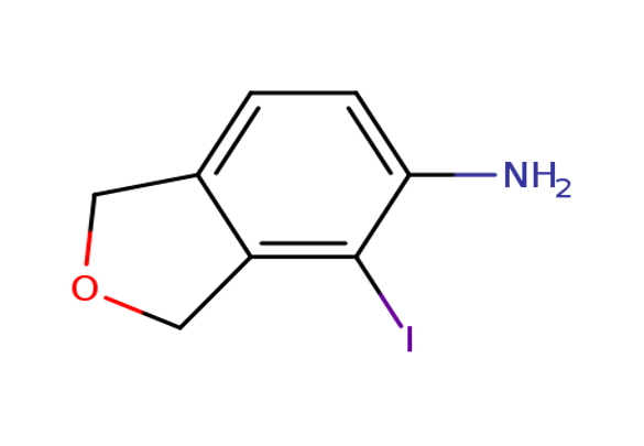 4-Iodo-1,3-dihydroisobenzofuran-5-amine