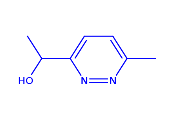 1-(6-Methylpyridazin-3-yl)ethan-1-ol