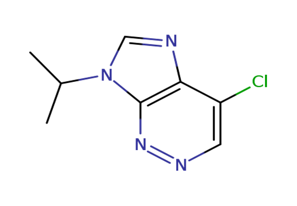 4-chloro-7-isopropyl-7H-imidazo[4,5-c]pyridazine
