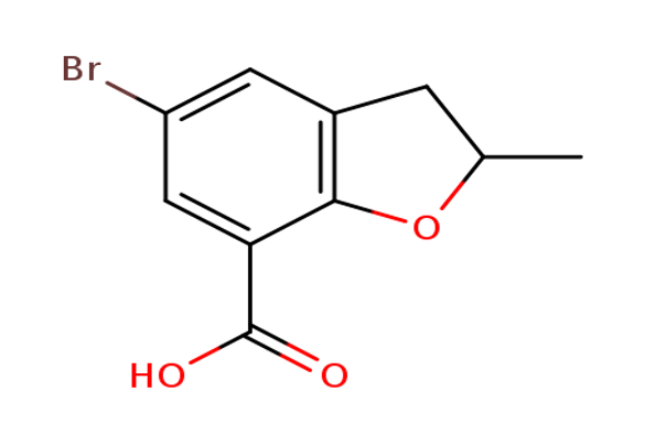 5-Bromo-2-methyl-2,3-dihydro-benzofuran-7-carboxylic acid