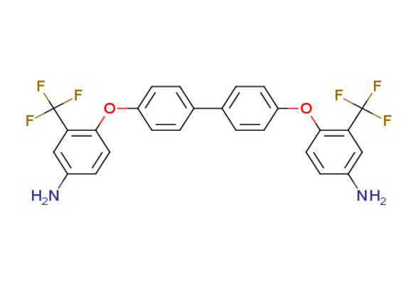4,4''-Bis(4-amino-2-trifluoromethylphenoxy)biphenyl
