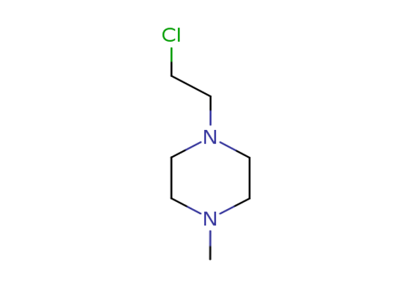 1-(2-Chloroethyl)-4-Methylpiperazine