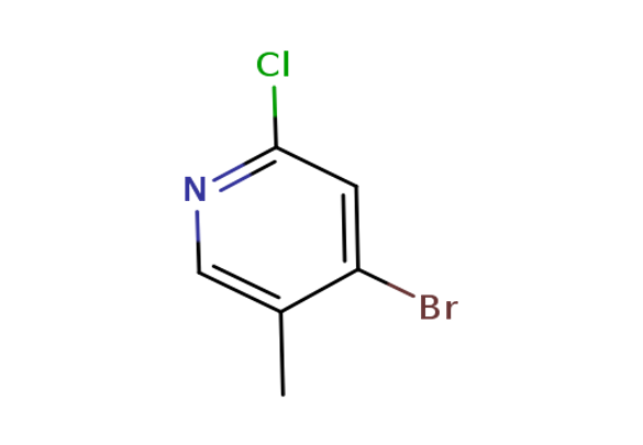 4-BroMo-2-chloro-5-Methylpyridine