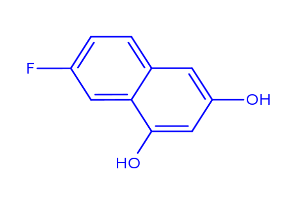 7-fluoronaphthalene-1,3-diol