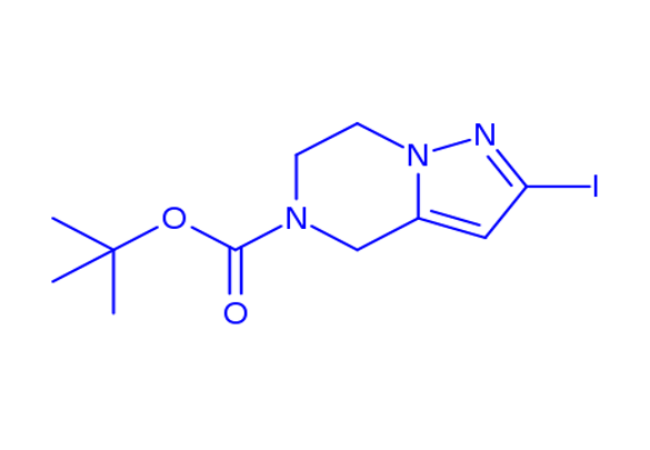 Tert-Butyl 2-Iodo-6,7-Dihydropyrazolo[1,5-A]Pyrazine-5(4H)-Carboxylate