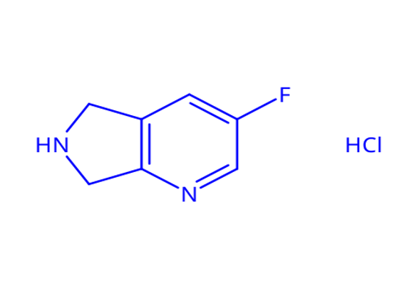 3-fluoro-6,7-dihydro-5H-pyrrolo[3,4-b]pyridine hydrochloride