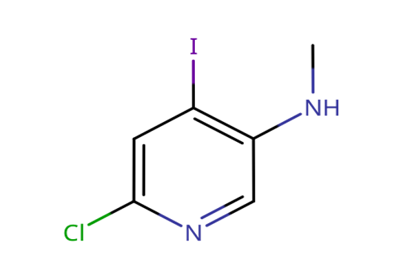 6-chloro-4-iodo-N-methylpyridin-3-amine