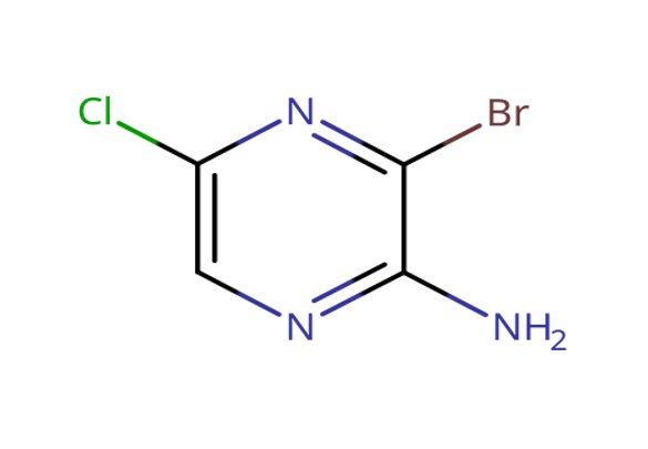 3-Bromo-5-chloropyrazin-2-amine