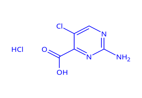 2-Amino-5-chloropyrimidine-4-carboxylic acid hydrochloride