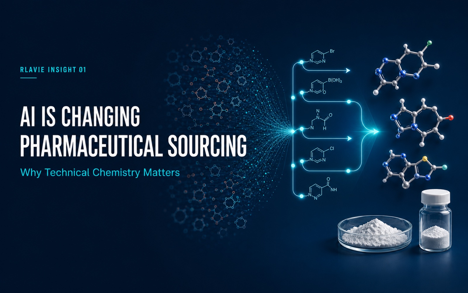 How AI Is Changing Pharmaceutical Sourcing — Why Technical Chemistry Matters More Than Ever