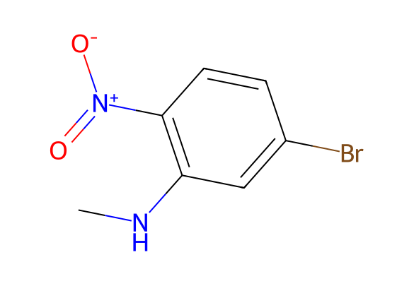 Structure image for 5-Bromo-N-methyl-2-nitroaniline