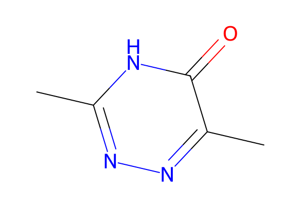 Structure image for 3,6-Dimethyl-1,2,4-triazin-5-ol
