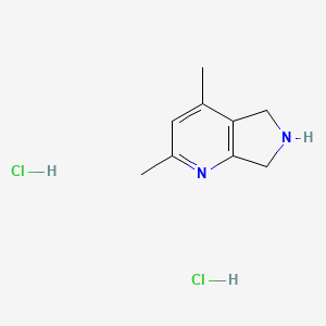 2,4-Dimethyl-6,7-dihydro-5H-pyrrolo[3,4-b]pyridine dihydrochloride